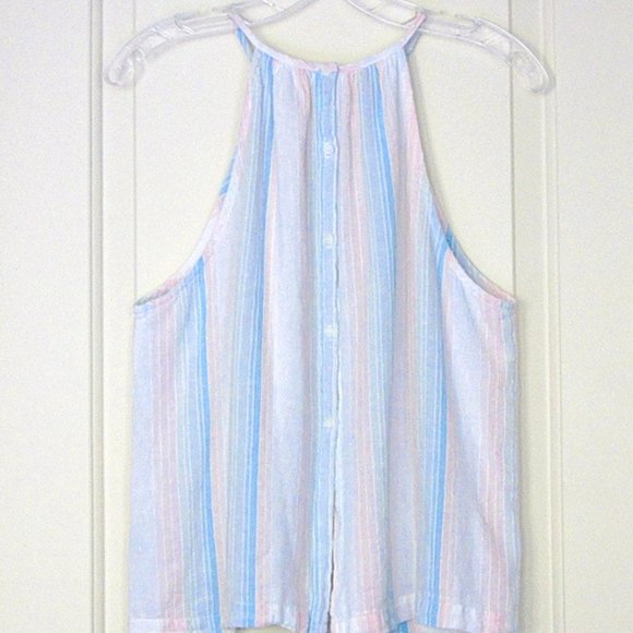 Bella Dahl Striped Halter Top - Picture 4 of 7